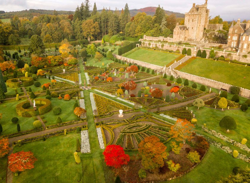 Drummond Castle Gardens, United Kingdom